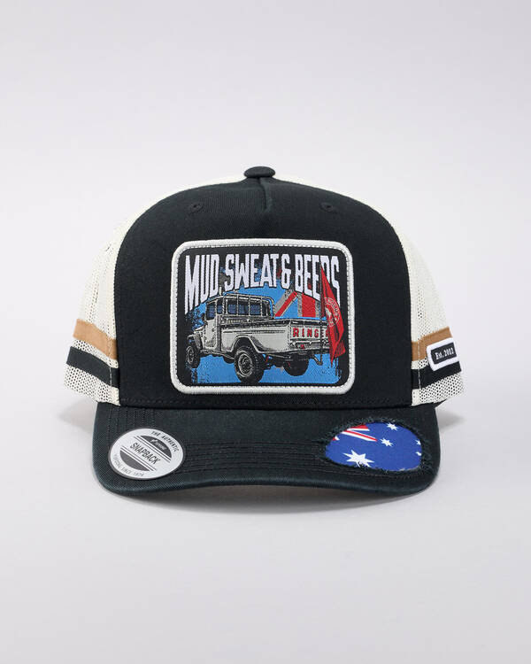 Mud Sweats Beers Deep Fit Trucker Cap