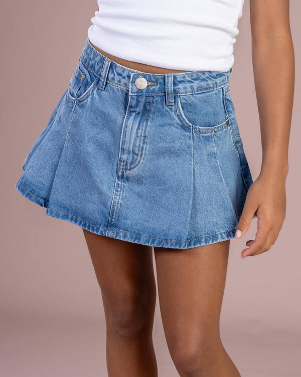 Daria Denim Skort