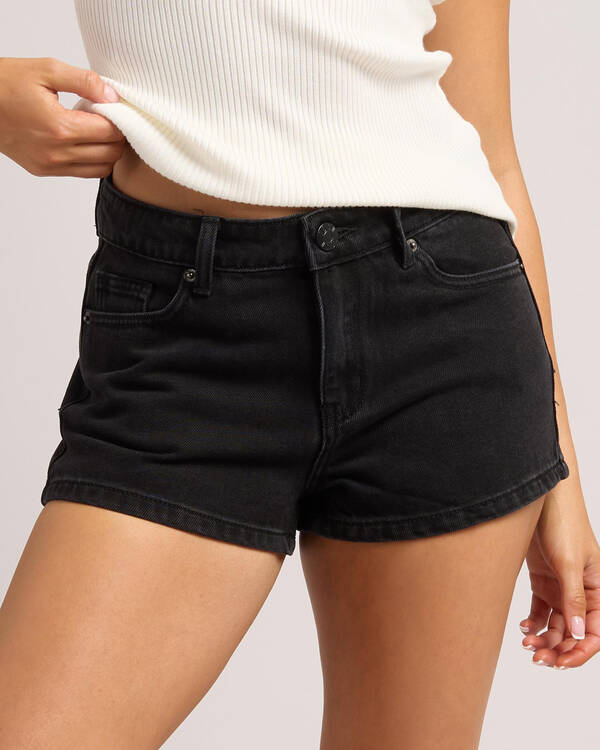 South Beach Micro Denim Shorts