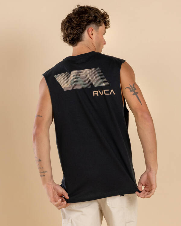 Va Blurr Fill Muscle Tank