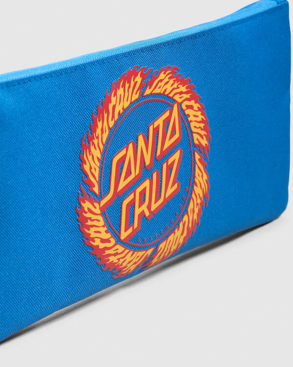 Flame Ringed Dot Pencil Case