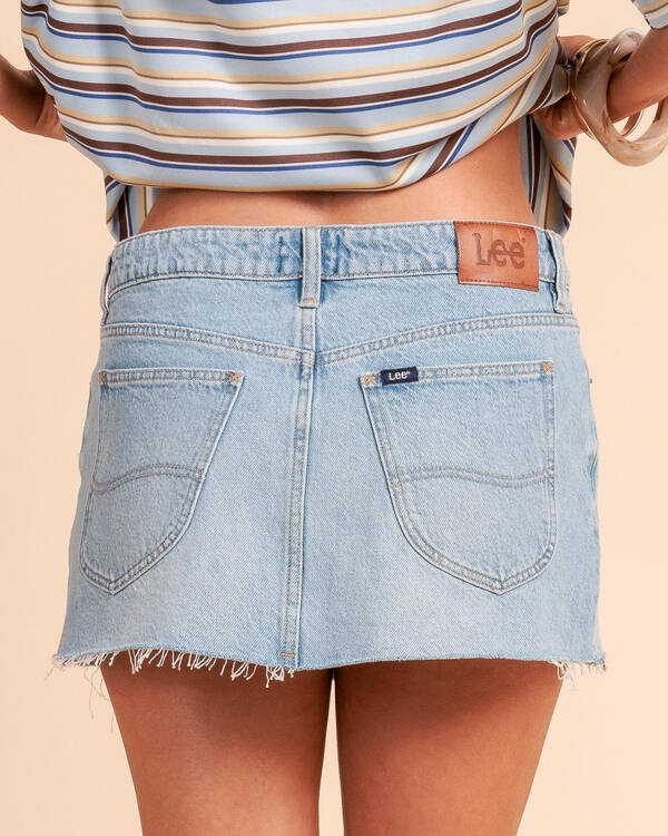 Low Relaxed Mini Skirt