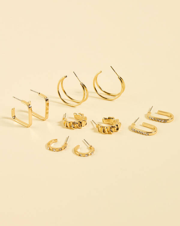 Madelyn Hoop Earring Pack