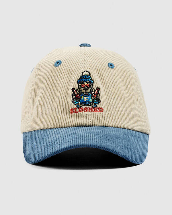 Sloshed Puppies Cord Strapback Cap