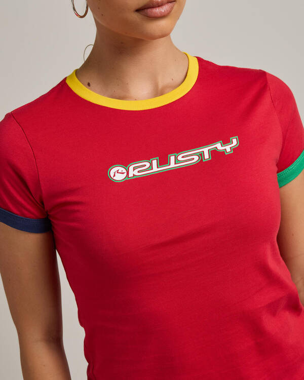 3 Tone Contrast Ringer Baby Tee