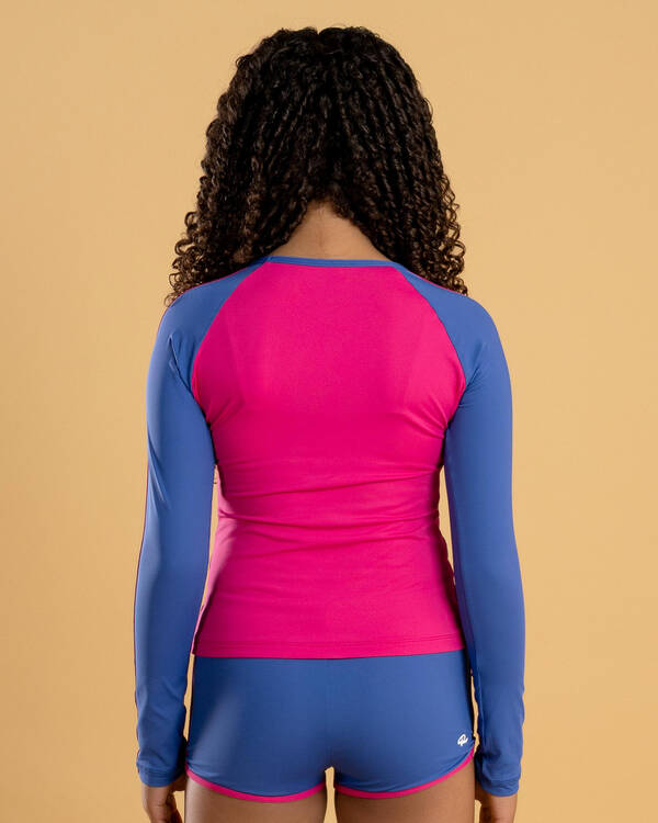 Contrast Rash Vest Set