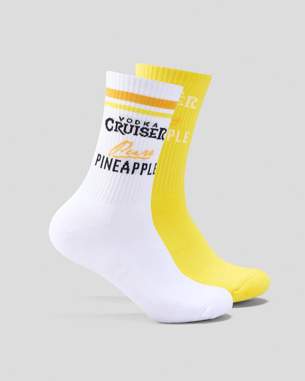 Vodka Cruiser Pure Pineapple Sneaker Sock
