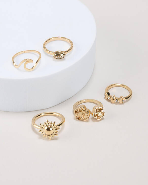 Camille Hibiscus Ring Pack