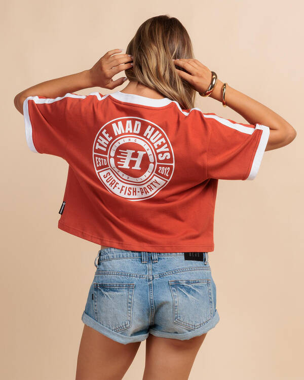 Living Hueys Boxy V-Neck T-Shirt