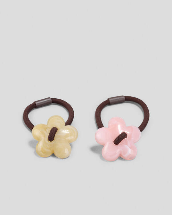 Flower Hair Tie Pack