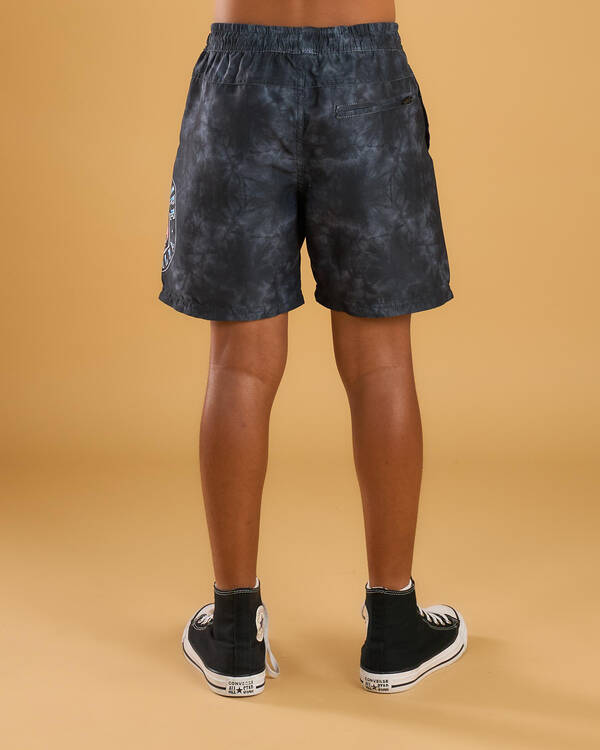 Big Tackle Elastic Waist Shorts