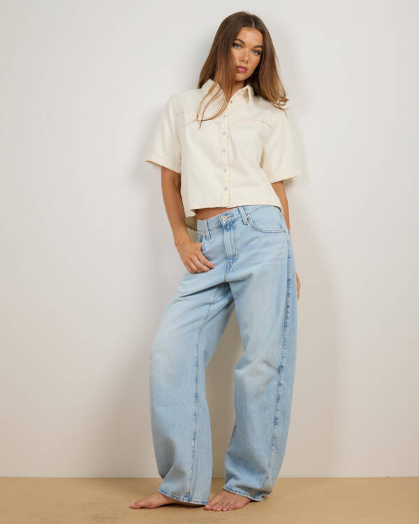 Logan Short Sleeve Denim Shirt