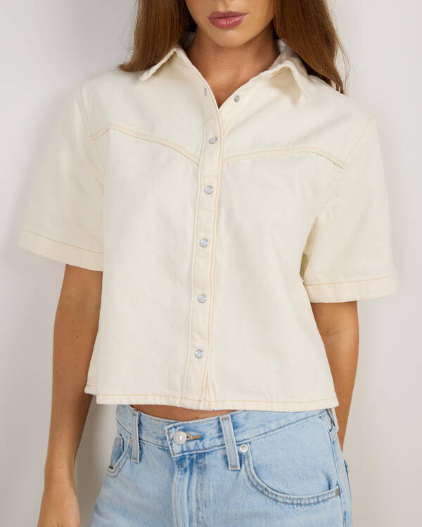 Logan Short Sleeve Denim Shirt