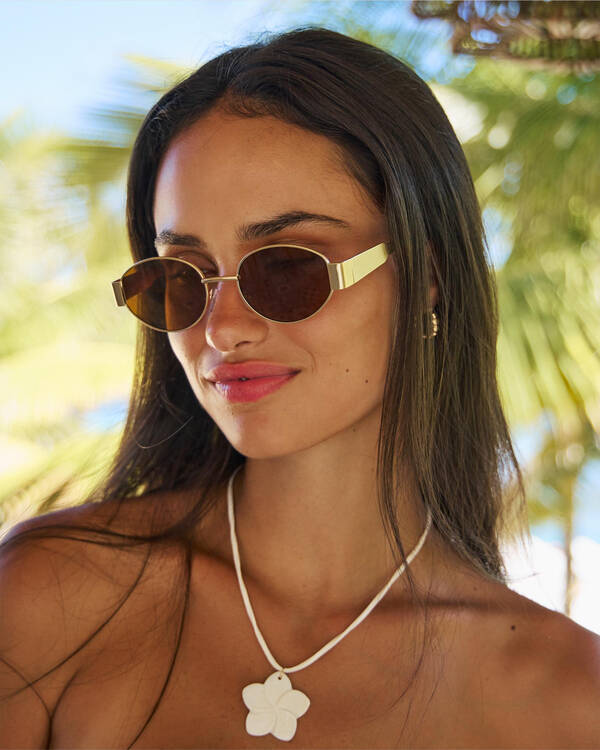 Polly Gold Sunglasses