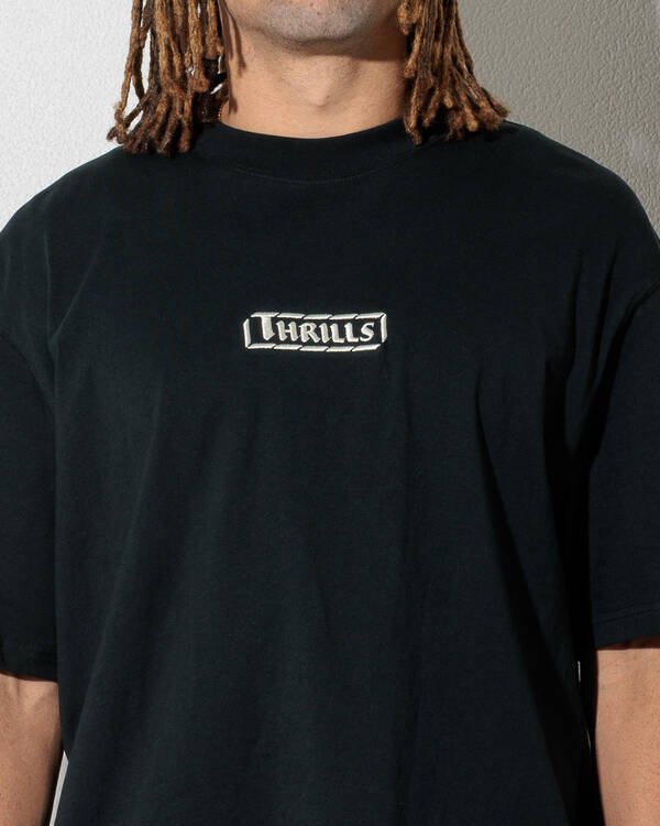 Calm State Embro Box Fit Cropped T-Shirt