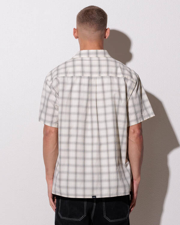 Touch The Sky Check Cropped Short Sleeve Shirt