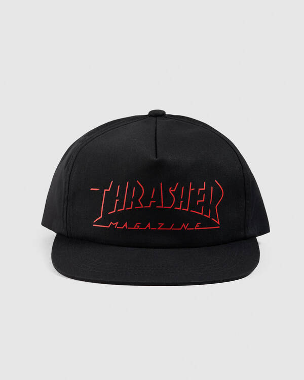 Shadow Mag Logo Snapback Cap