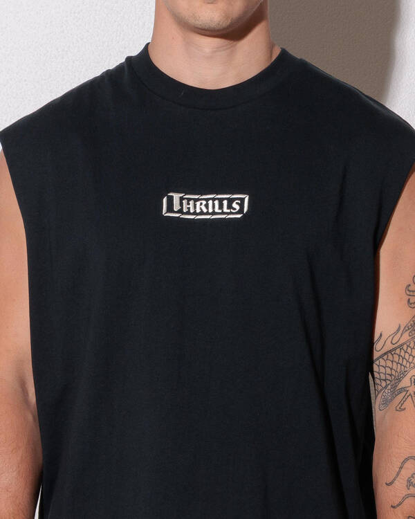 Calm State Embro Cropped Muscle Tank