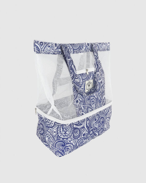 Tahitian Blue 2 In 1 Beach Cooler Bag