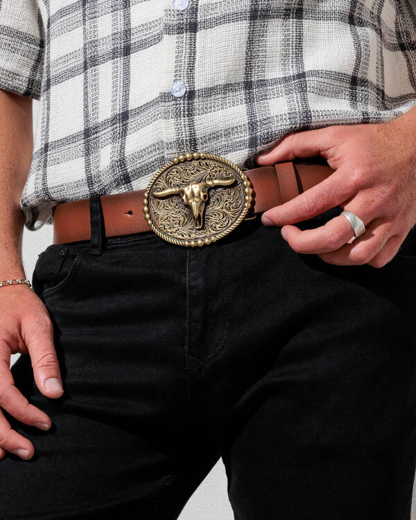 Ranchman Leather Belt