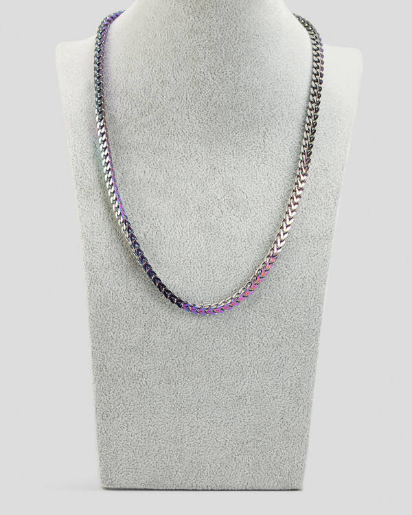 Oil Slick Chain Necklace
