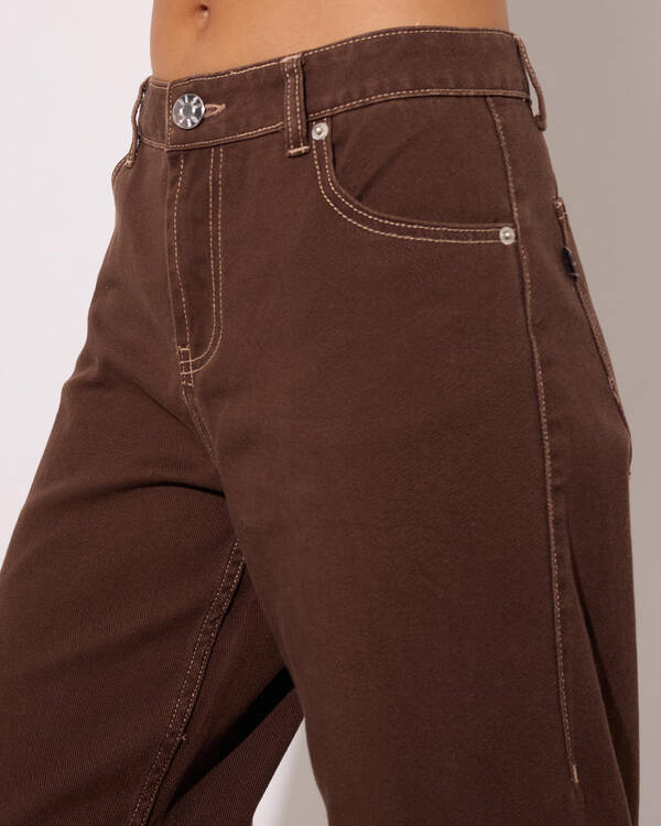 Leigh Wide Leg Cropped Jeans