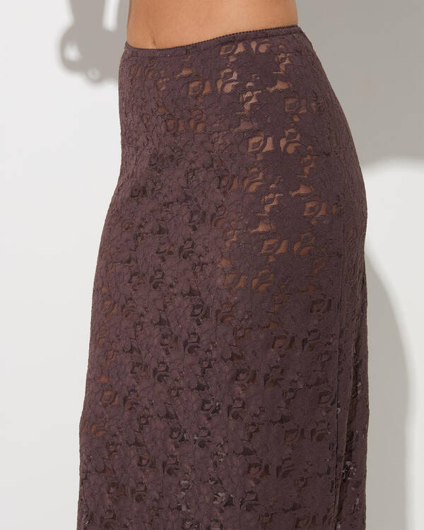 Meli French Lace Maxi Skirt