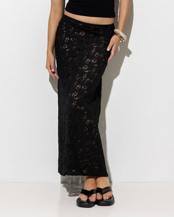 Meli French Lace Maxi Skirt