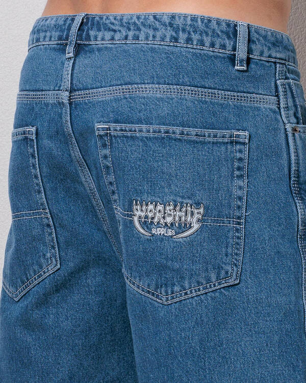 Pile Up Lounger Jean Shorts