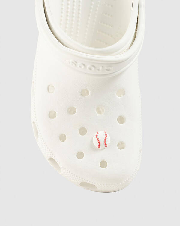 Textured Baseball Jibbitz