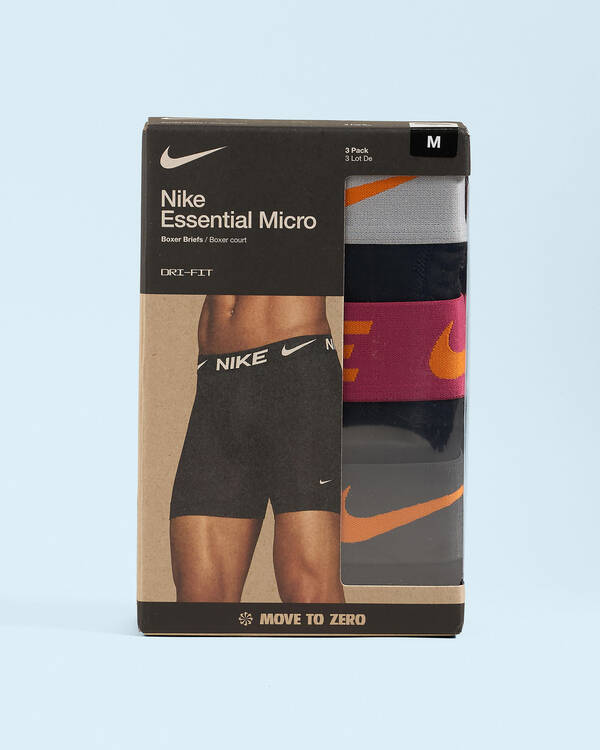 Essential Micro Boxer Brief 3 Pack