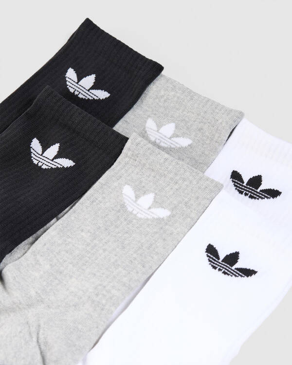 Trefoil Crew Socks 6 Pack