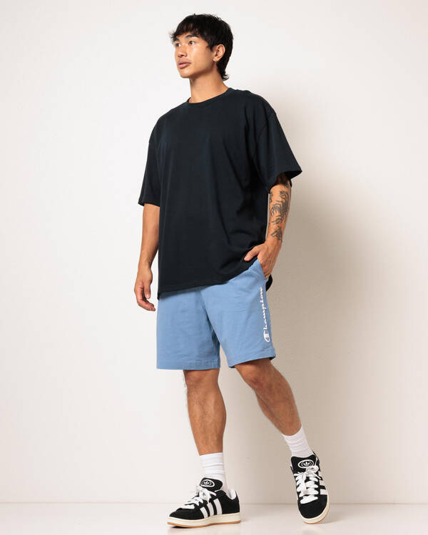 Puff Script Jersey Shorts