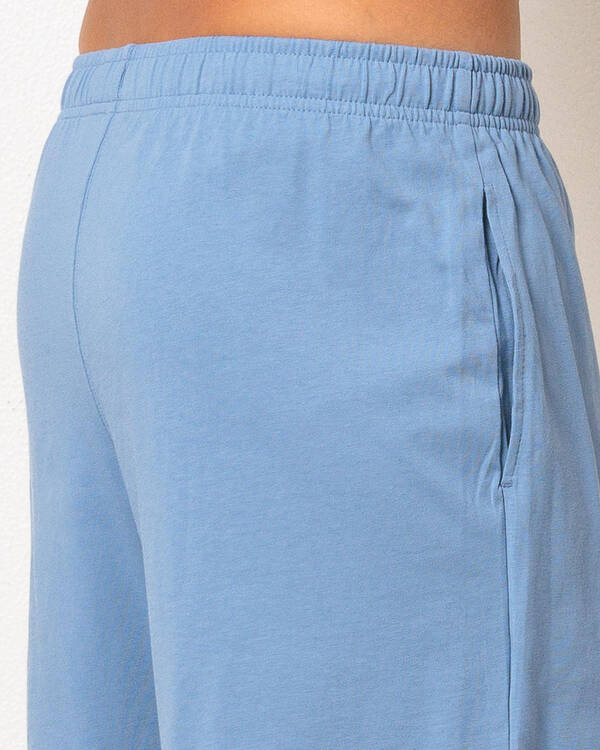 Puff Script Jersey Shorts