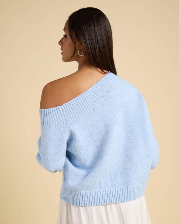 Magnolia Off Shoulder Knit Jumper