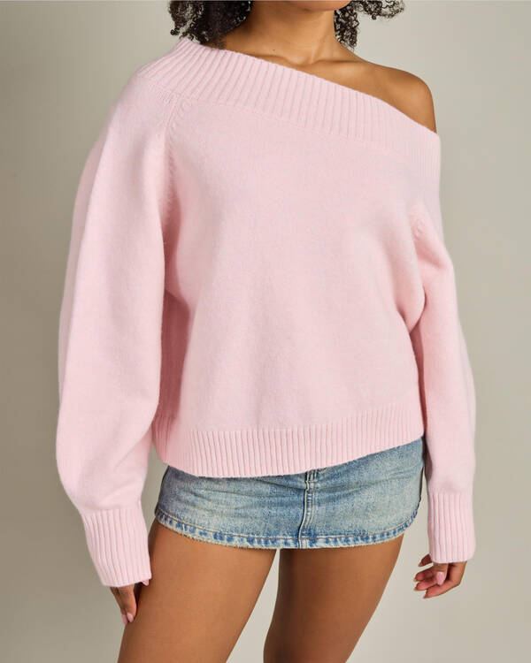 Magnolia Off Shoulder Knit Jumper