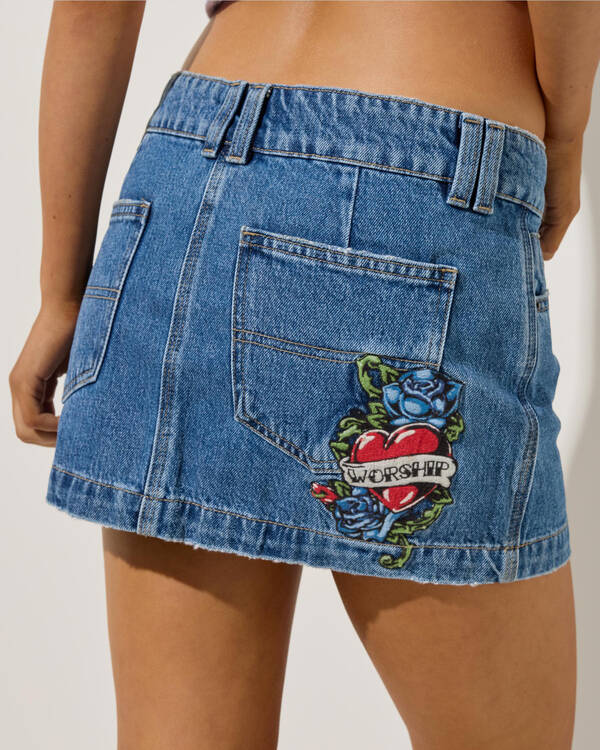 No Ragrets Micro Skirt