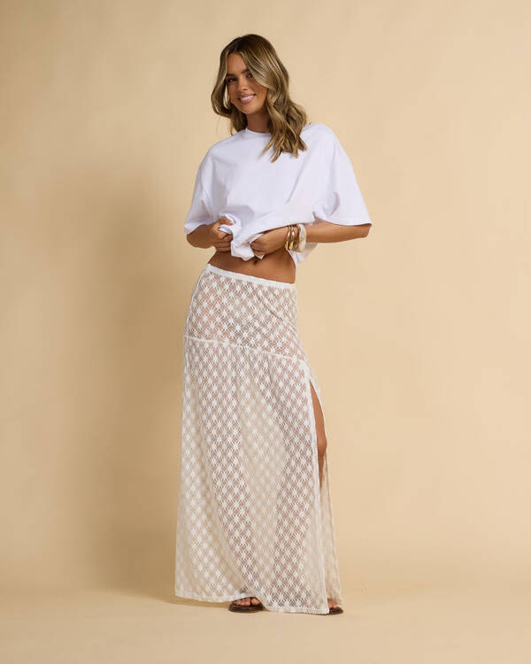 Gigi Lace Maxi Skirt