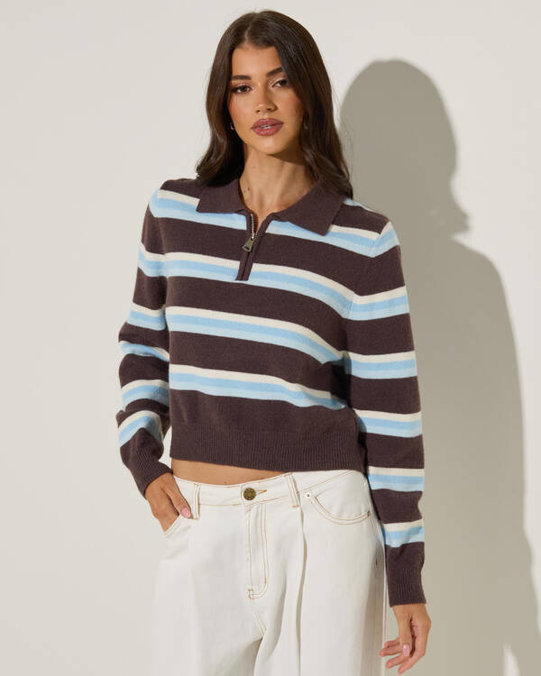 Cadillac Zip Knit Jumper