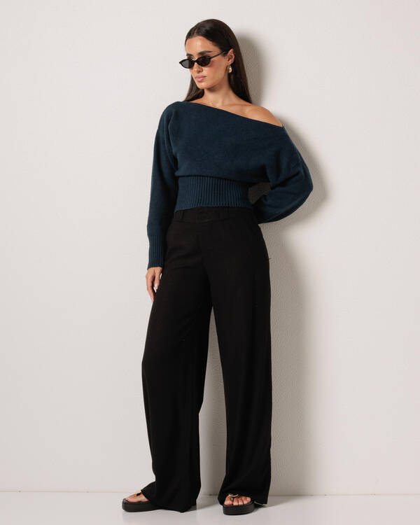 Anni Off Shoulder Knit Jumper
