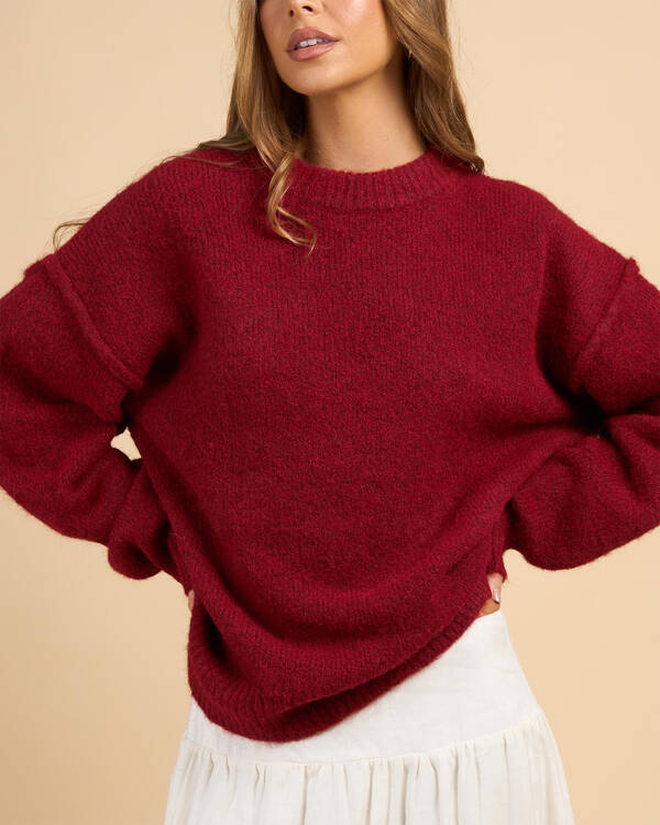 Lush Crew Neck Knit Jumper