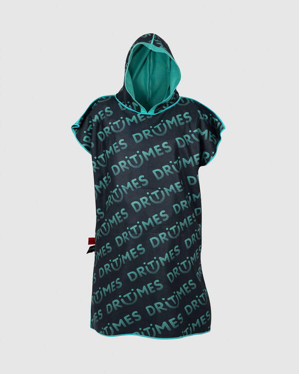 Teal-Chocolate Fade Hooded Towel
