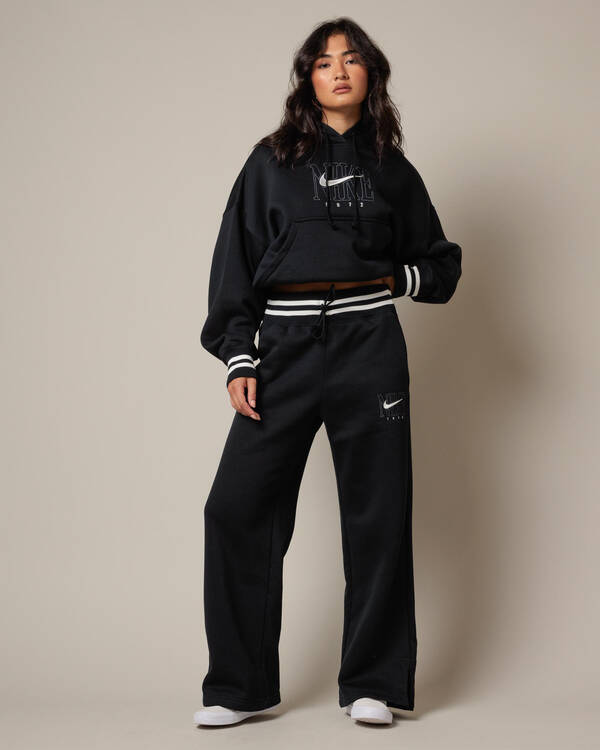 Phoenix High-Waisted Wide Leg Graphic Track Pants