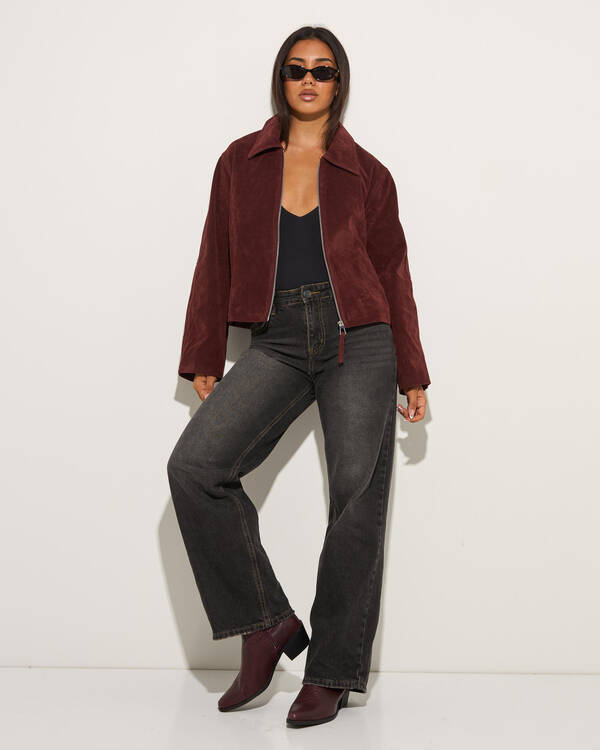 Mustang Faux Suede Jacket
