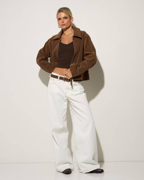 Mustang Faux Suede Jacket