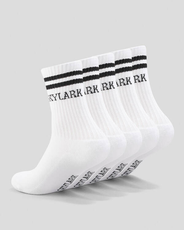 Chain Crew Socks 5 Pack