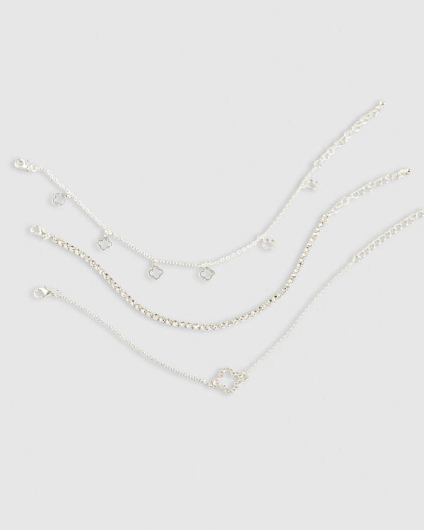Baby Clover Charm Anklet Pack