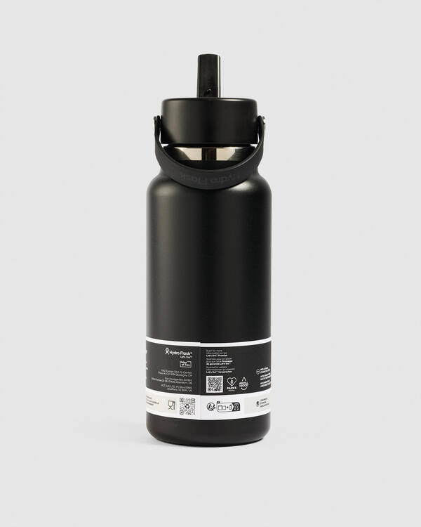 32 Oz Wide Flex Straw Cap Bottle