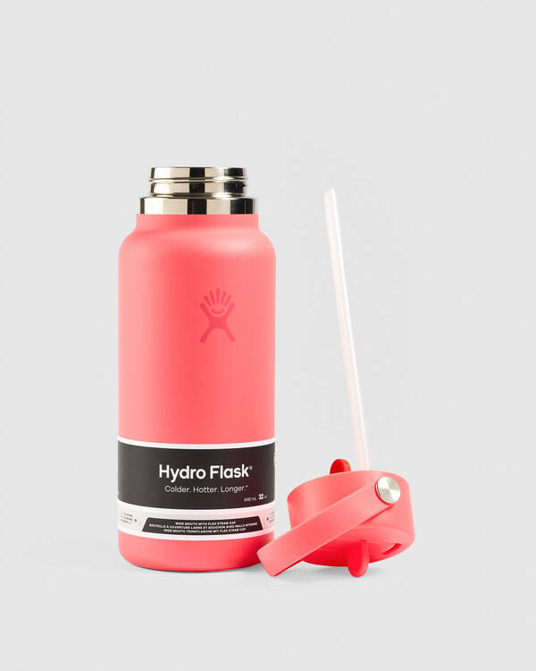 32 Oz Wide Flex Straw Cap Bottle