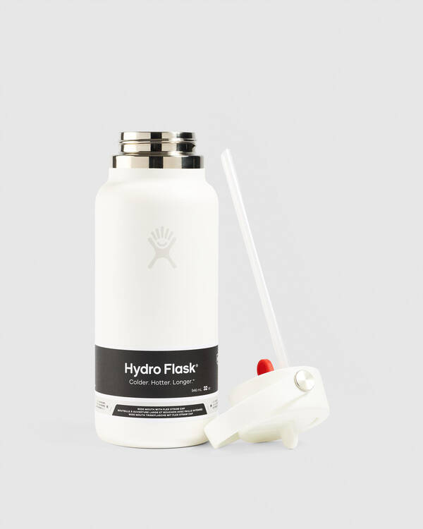 32 Oz Wide Flex Straw Cap Bottle